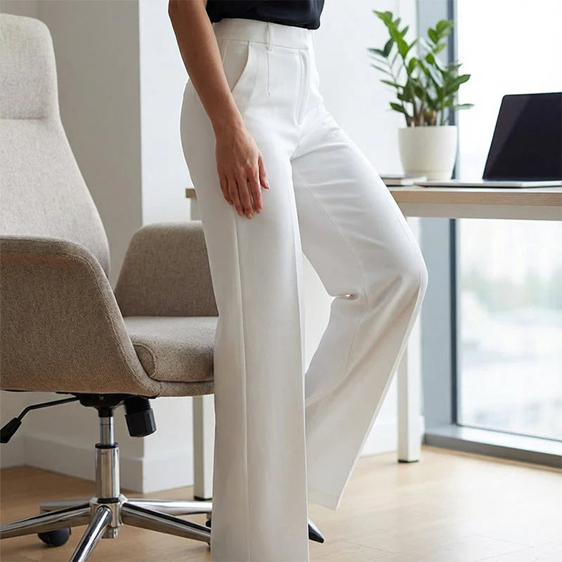 Verena – High-Waisted Tailored Trousers