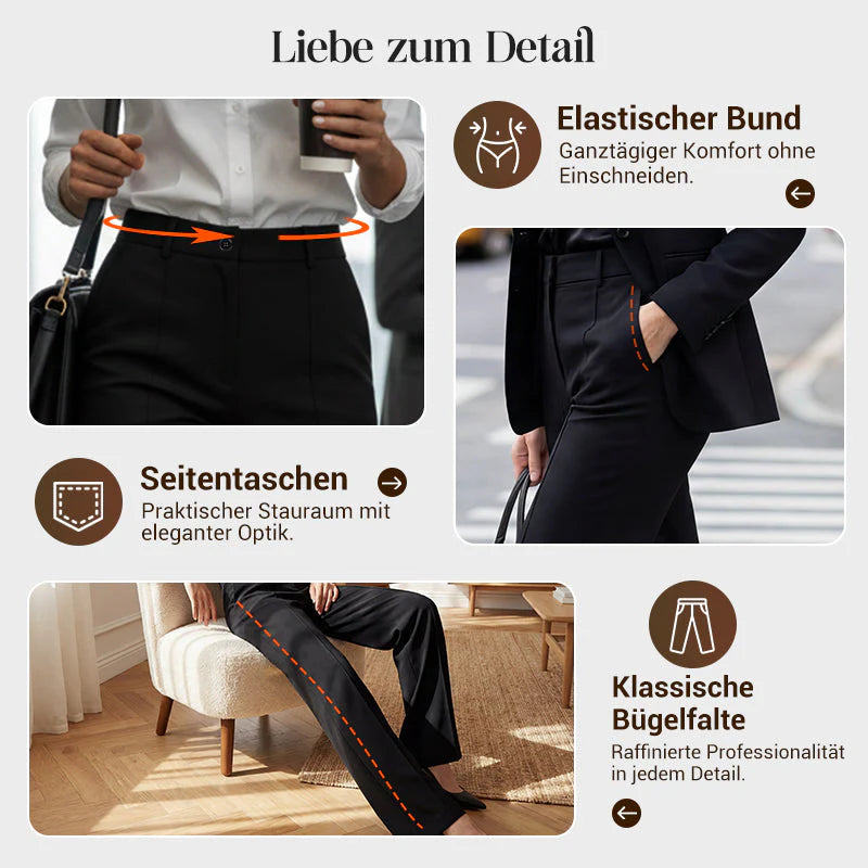 Verena – High-Waisted Tailored Trousers