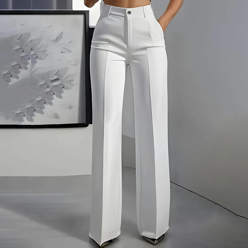 Verena – High-Waisted Tailored Trousers