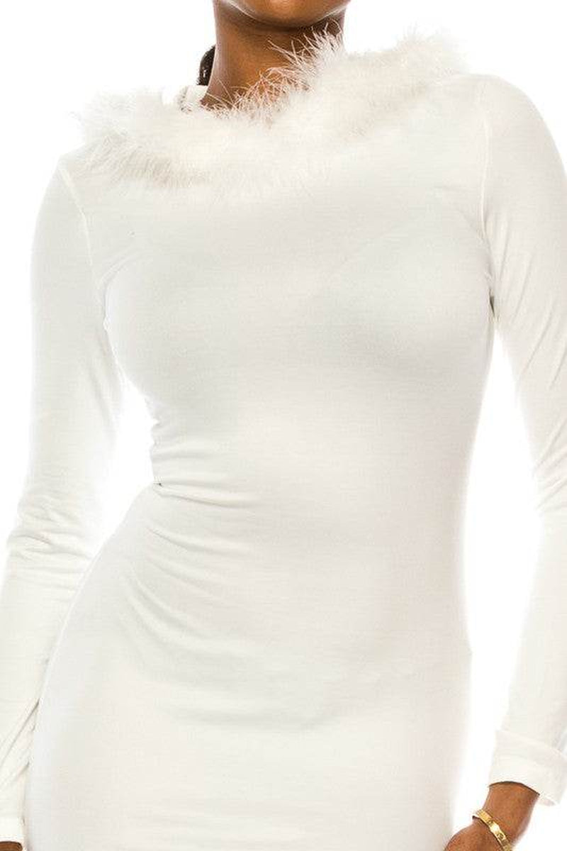 Women'S Long Dress with Hoodie