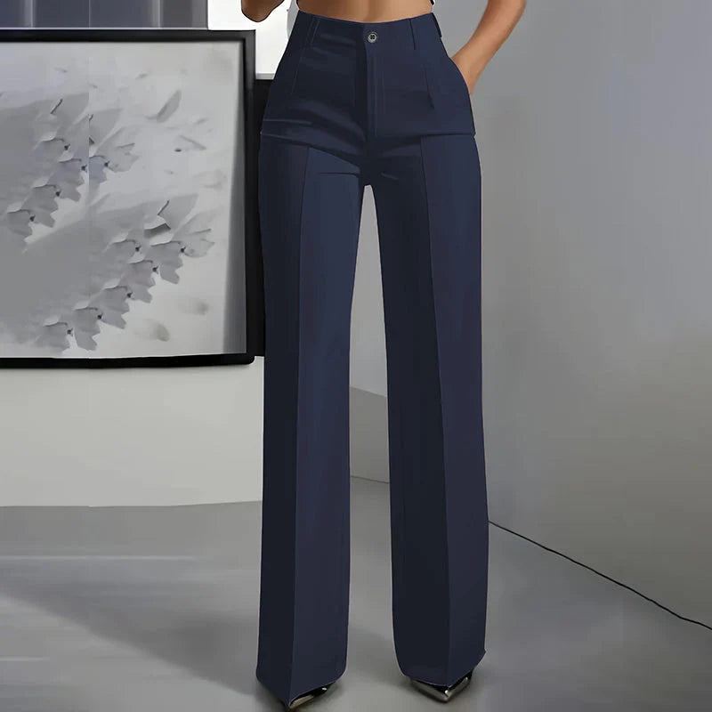 Verena – High-Waisted Tailored Trousers
