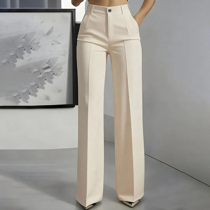 Verena – High-Waisted Tailored Trousers